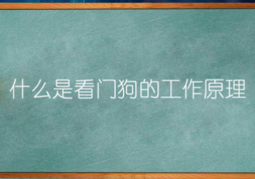 看門狗”的運(yùn)行機(jī)制是什么？