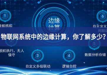 物聯(lián)網系統(tǒng)中的邊緣計算，你了解多少？
