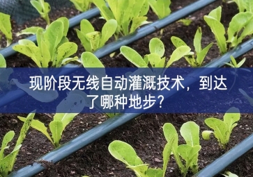 現(xiàn)階段無線自動灌溉技術，到達了哪種地步？