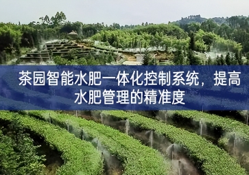 「智慧農(nóng)業(yè)」茶園智能水肥一體化控制系統(tǒng)，提高水肥管理的精準(zhǔn)度