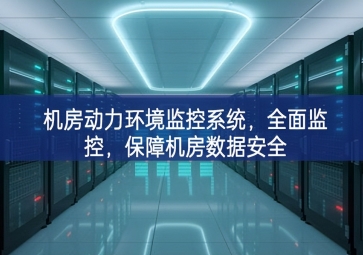 機(jī)房動力環(huán)境監(jiān)控系統(tǒng)，全面監(jiān)控，保障機(jī)房數(shù)據(jù)安全