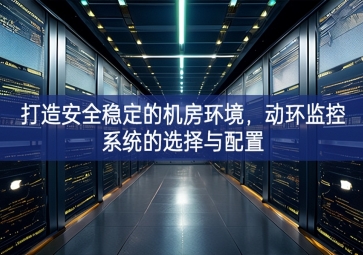 打造安全穩(wěn)定的機(jī)房環(huán)境，動環(huán)監(jiān)控系統(tǒng)的選擇與配置