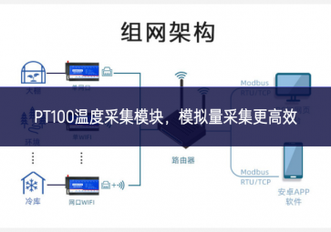 PT100溫度采集模塊，模擬量采集更高效